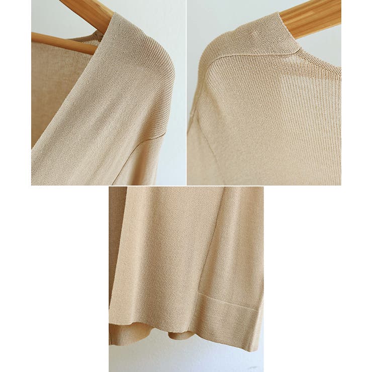 シアー ロング カーディガン | andme | 詳細画像28 