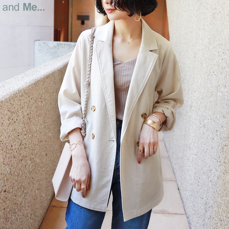 リネン テーラード ジャケット 品番 Az And Me アンドミー のレディース ファッション通販 Shoplist ショップリスト