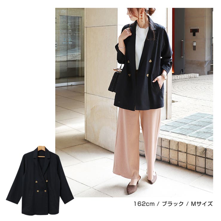 リネン テーラード ジャケット[品番：AZ000003396]｜andme