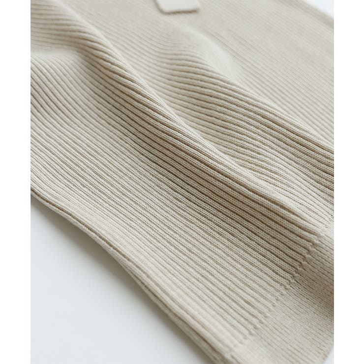 ワンショルダー ニット ビスチェ | andme | 詳細画像16 