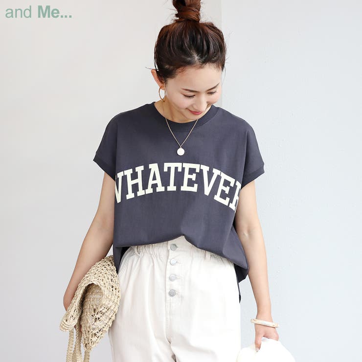 ロゴプリント フレンチスリーブ Tシャツ 品番 Az And Me アンドミー のレディースファッション通販 Shoplist ショップリスト ロゴプリント フレンチスリーブ Tシャツ 品番 Az And Me アンドミー のレディースファッション通販 Shoplist ショップリスト