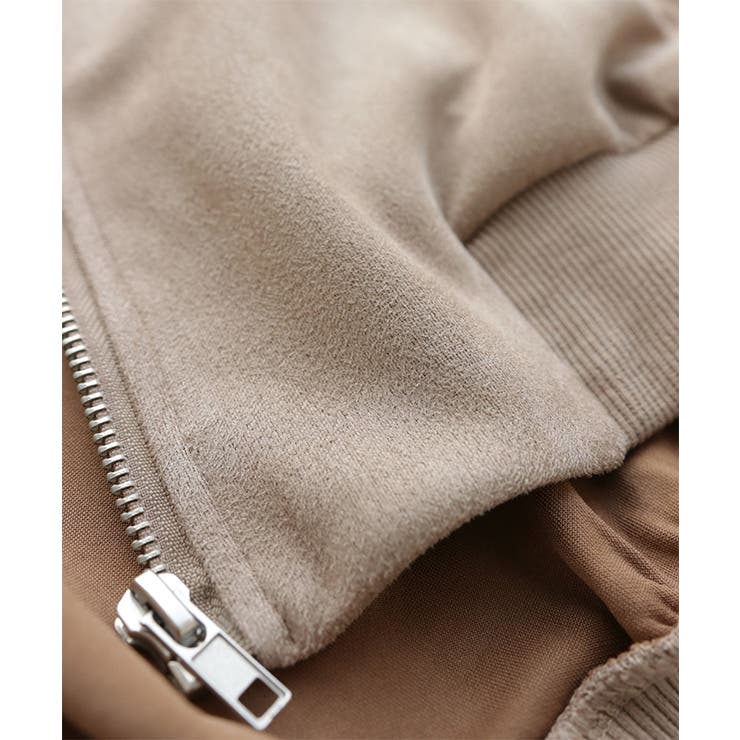 スエードポンチ ジップパーカー ジャケット | andme | 詳細画像18 