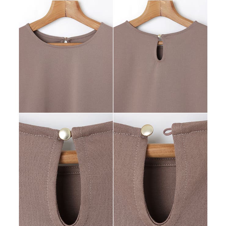 きれいめ ポンチ ペプラム | andme | 詳細画像15 