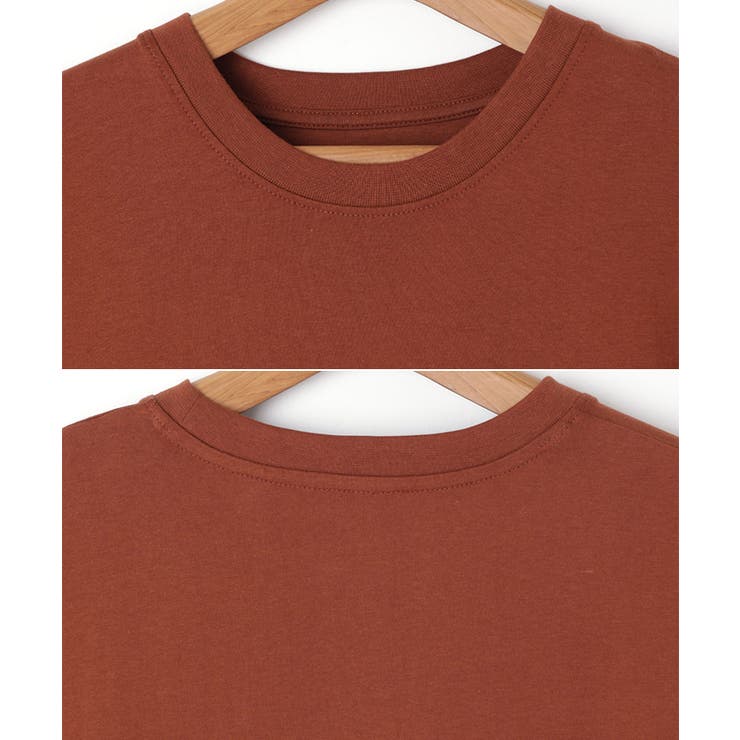 コットン天竺 Tシャツ ワンピース | andme | 詳細画像12 