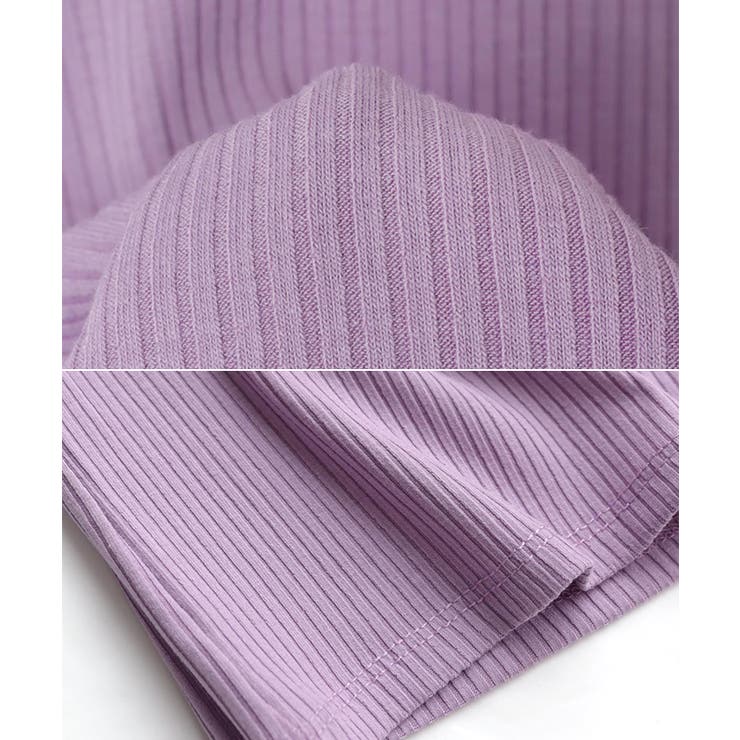 テレコリブ 前後2way Tシャツ | andme | 詳細画像16 