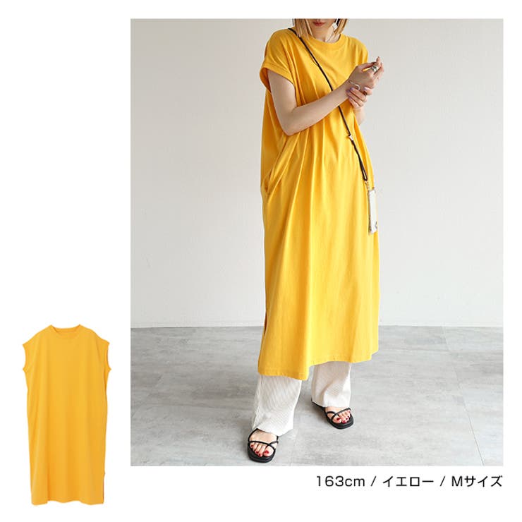 コットン天竺 フレンチスリーブ Tシャツ | andme | 詳細画像7 