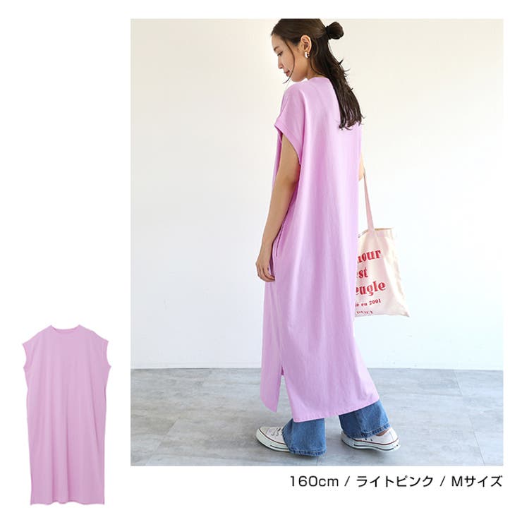 コットン天竺 フレンチスリーブ Tシャツ | andme | 詳細画像8 