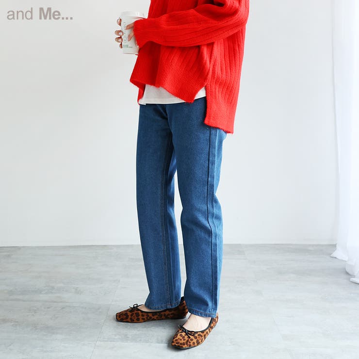 デニム ストレート パンツ 品番 Az And Me アンドミー のレディースファッション通販 Shoplist ショップリスト