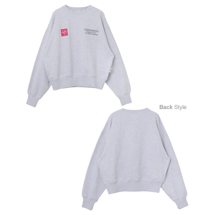 ERAReact 刺繍ロゴ 裏毛 | andme | 詳細画像20 