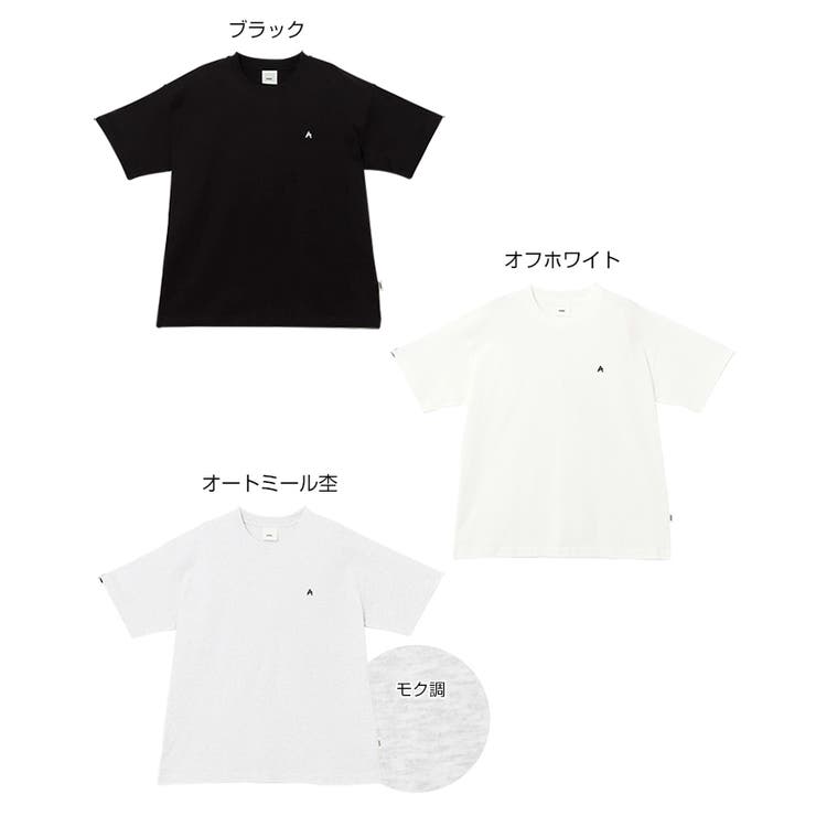 ワンポイント ロゴ刺繍入り 無地 | andme | 詳細画像2 