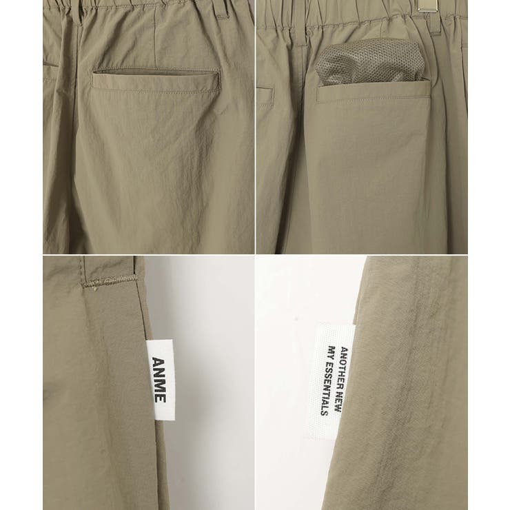 接触冷感 UV 2wayナイロンパンツ | andme | 詳細画像17 