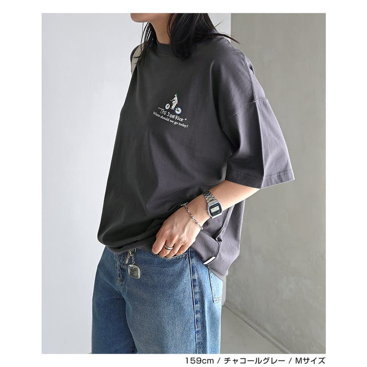 パーク プリント 半袖 | andme | 詳細画像12 