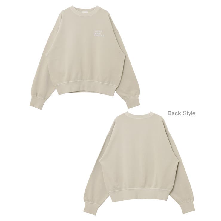 ピグメント加工 ANME エンブロイダリー | andme | 詳細画像17 