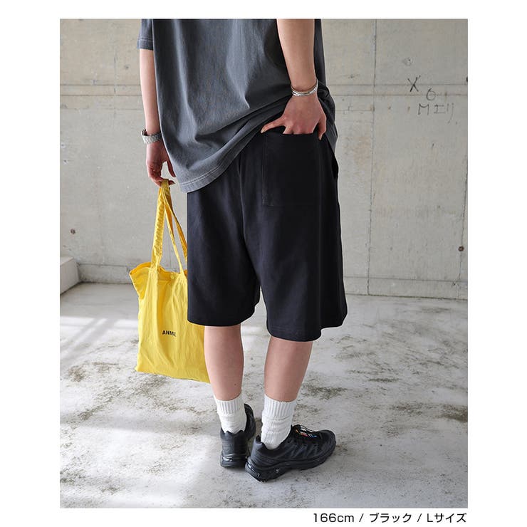 裏毛 スウェット ハーフ | andme | 詳細画像12 