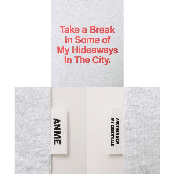 立体 ロゴ プリント | andme | 詳細画像16 