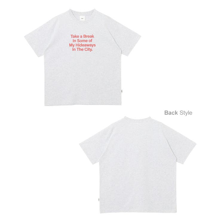 立体 ロゴ プリント | andme | 詳細画像18 