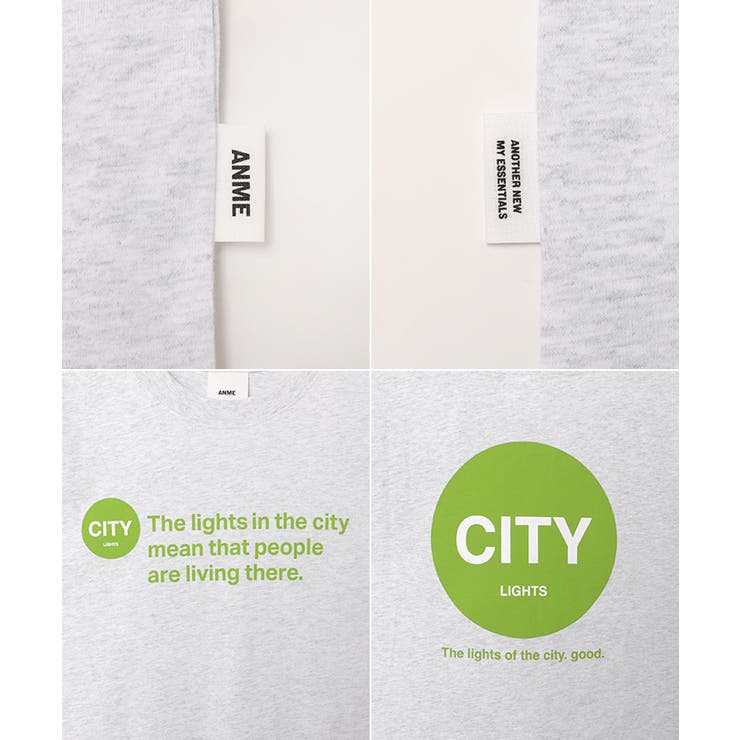 CITY ロゴ プリント | andme | 詳細画像17 