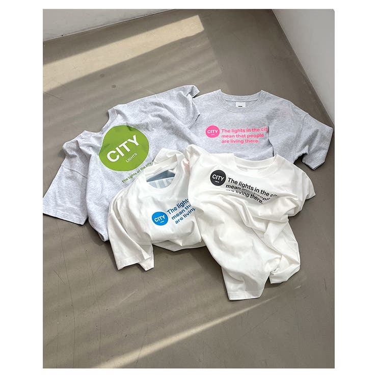 CITY ロゴ プリント | andme | 詳細画像6 