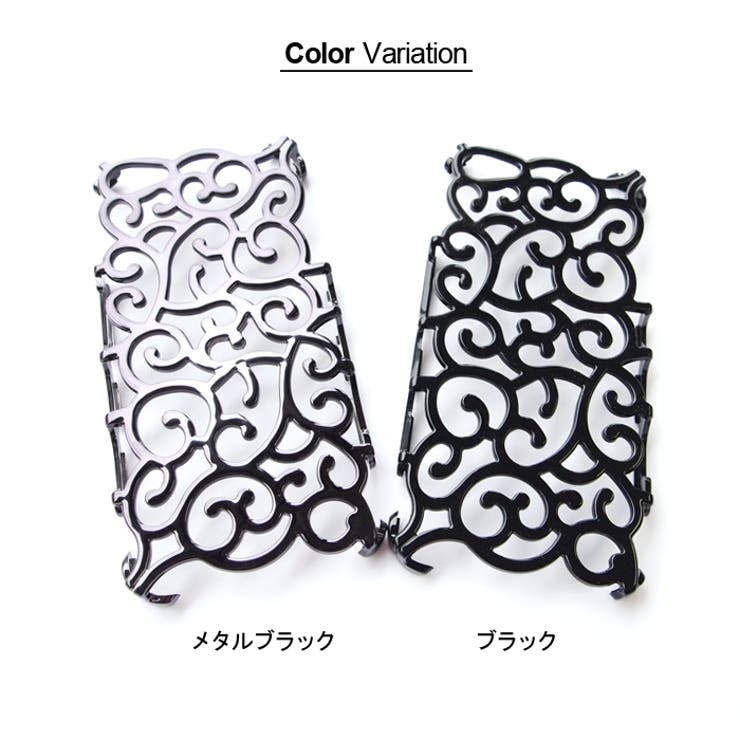 2013春夏新作♪アイフォンケース アラベスク模様オープンタイププラスチック | andme | 詳細画像2 