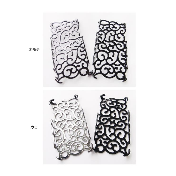 2013春夏新作♪アイフォンケース アラベスク模様オープンタイププラスチック | andme | 詳細画像4 