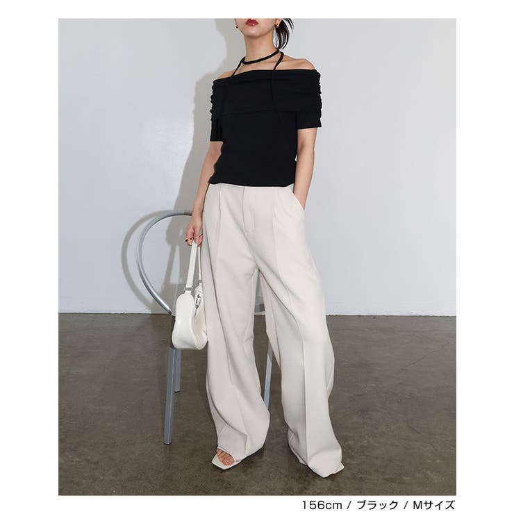 テレコリブ 2way オフショル | andme | 詳細画像13 