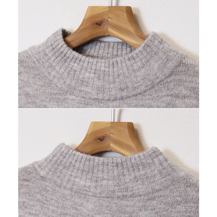 ハイネック ニット チュニック | andme | 詳細画像10 