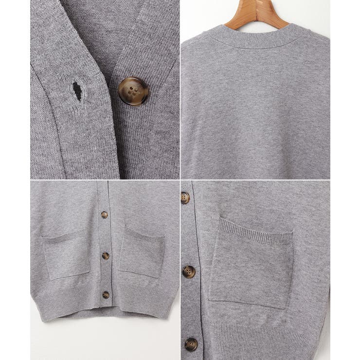 天竺編み 長袖 ニット | andme | 詳細画像10 