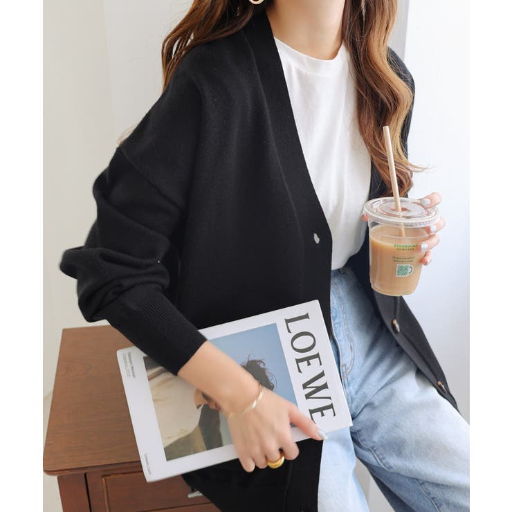 天竺編み 長袖 ニット | andme | 詳細画像27 