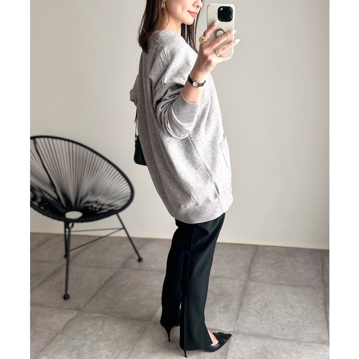 天竺編み 長袖 ニット | andme | 詳細画像19 