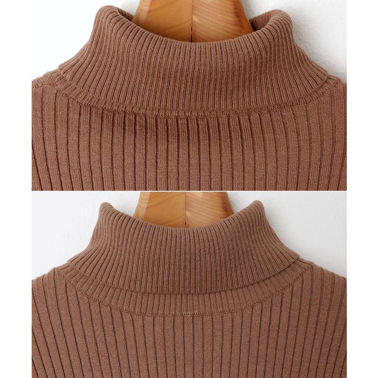 タートルネック 長袖 ニット | andme | 詳細画像14 