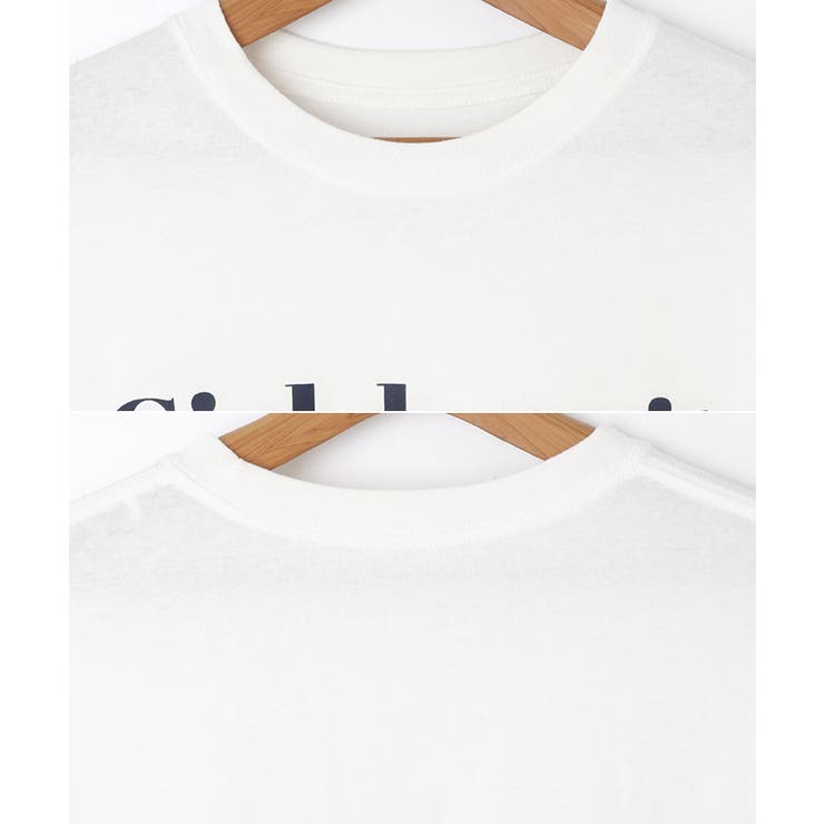 フレンチロゴ プリント Tシャツ | andme | 詳細画像15 