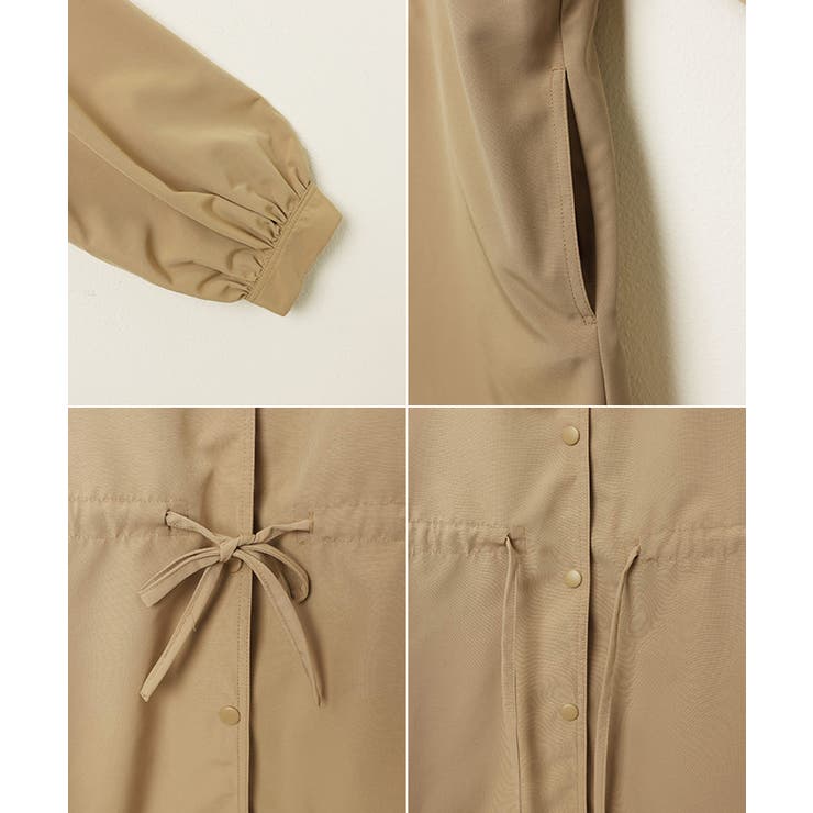 2way ケープカラー マウンテンパーカー | andme | 詳細画像15 