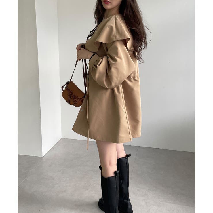 2way ケープカラー マウンテンパーカー | andme | 詳細画像33 