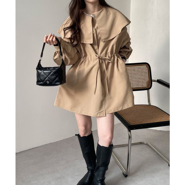 2way ケープカラー マウンテンパーカー | andme | 詳細画像35 