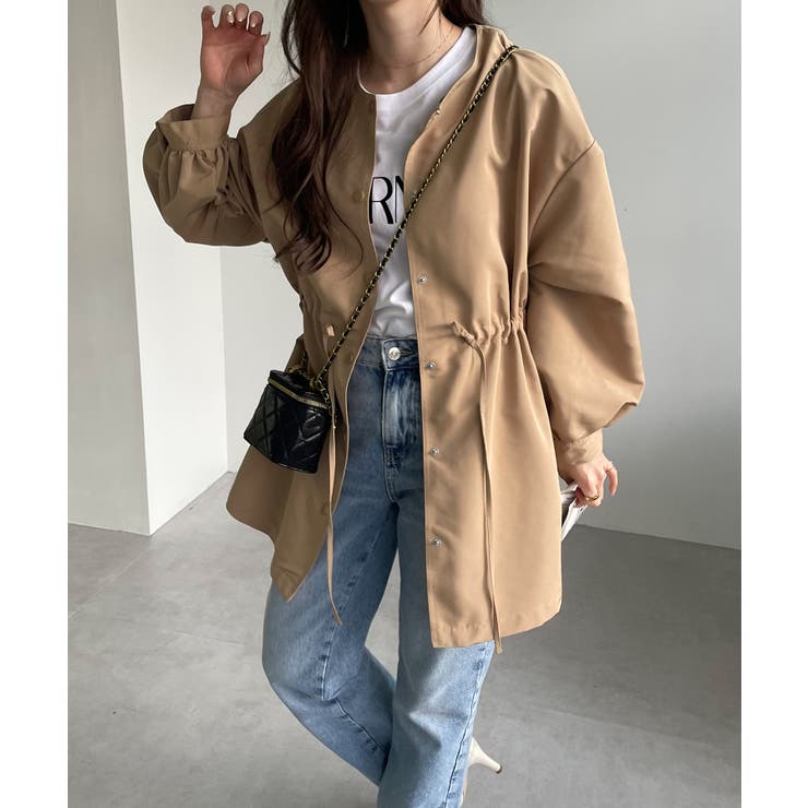 2way ケープカラー マウンテンパーカー | andme | 詳細画像38 