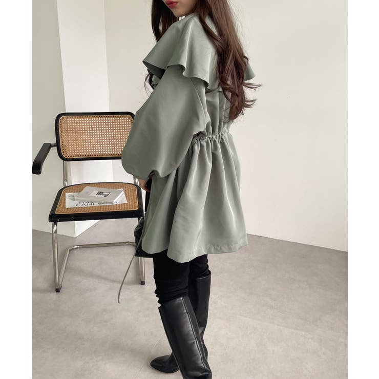 2way ケープカラー マウンテンパーカー | andme | 詳細画像39 