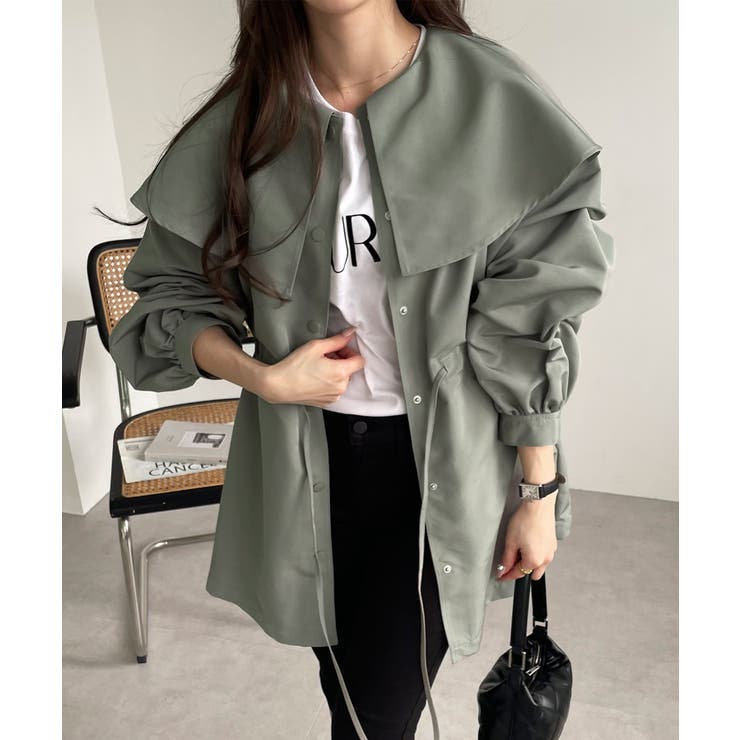 2way ケープカラー マウンテンパーカー | andme | 詳細画像44 