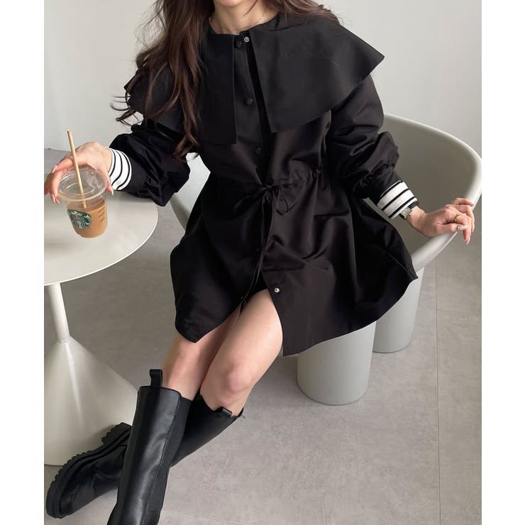 2way ケープカラー マウンテンパーカー | andme | 詳細画像47 