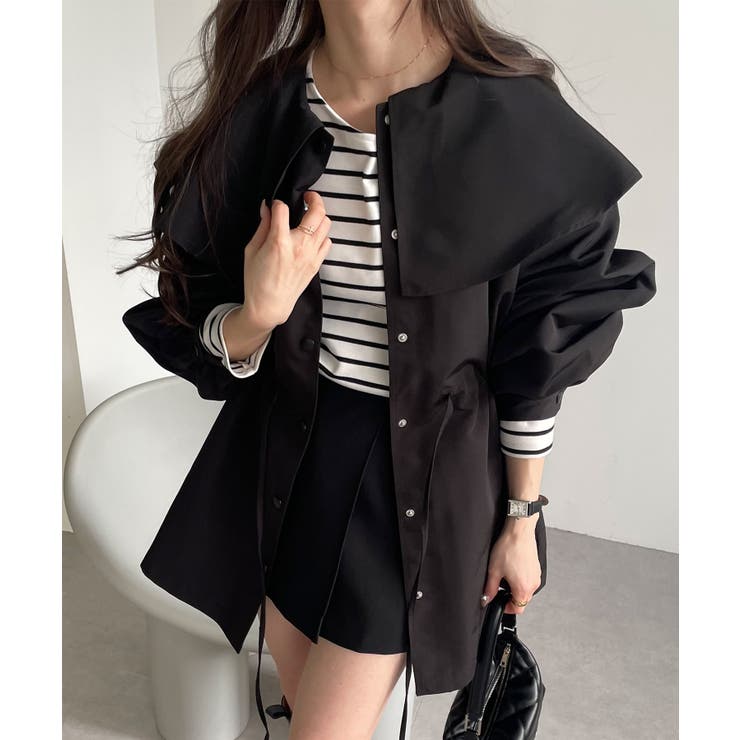 2way ケープカラー マウンテンパーカー | andme | 詳細画像48 