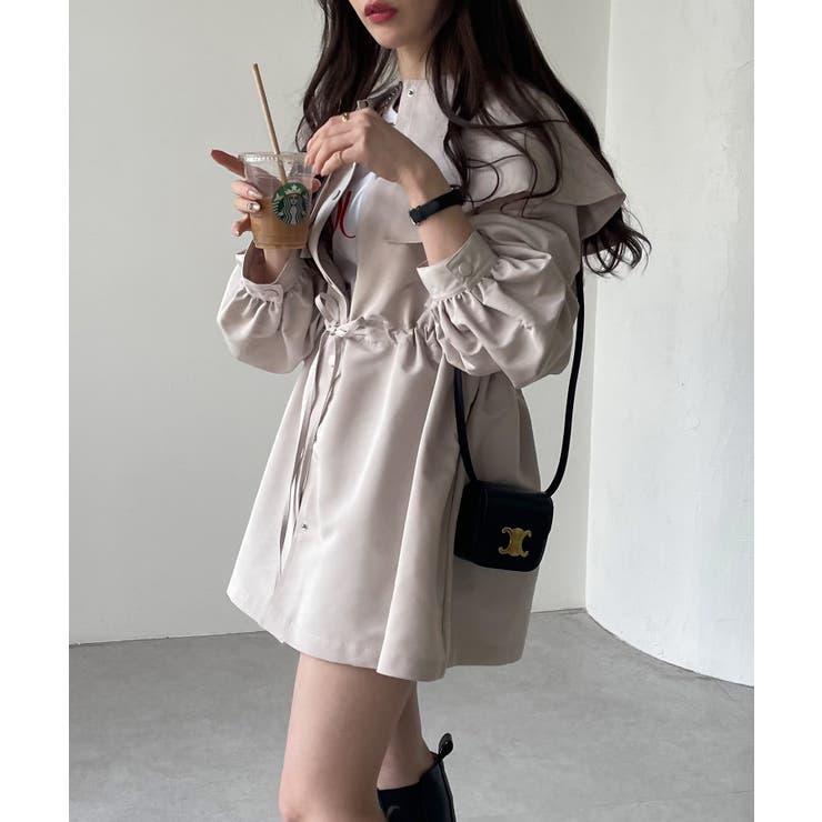 2way ケープカラー マウンテンパーカー | andme | 詳細画像26 