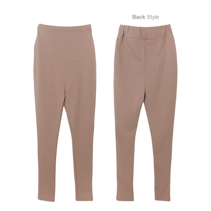 裏起毛 テレコ マタニティ | andme | 詳細画像15 