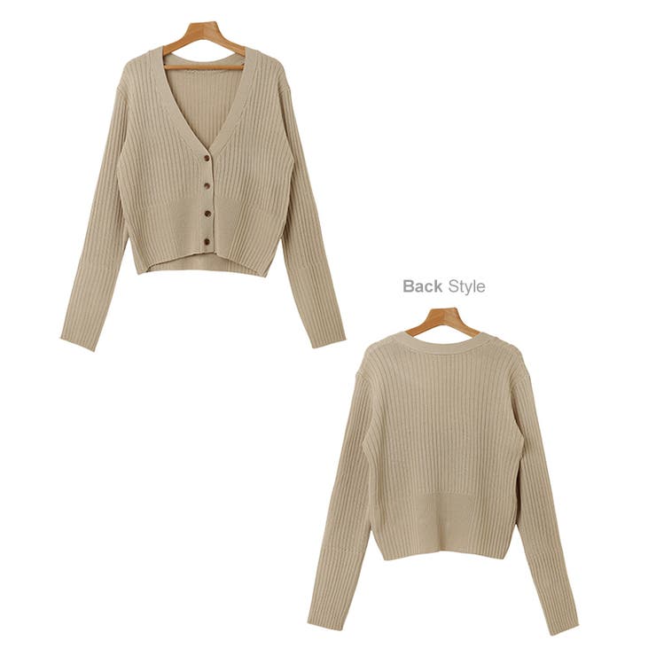 リネンタッチ ショート丈 リブ | andme | 詳細画像16 