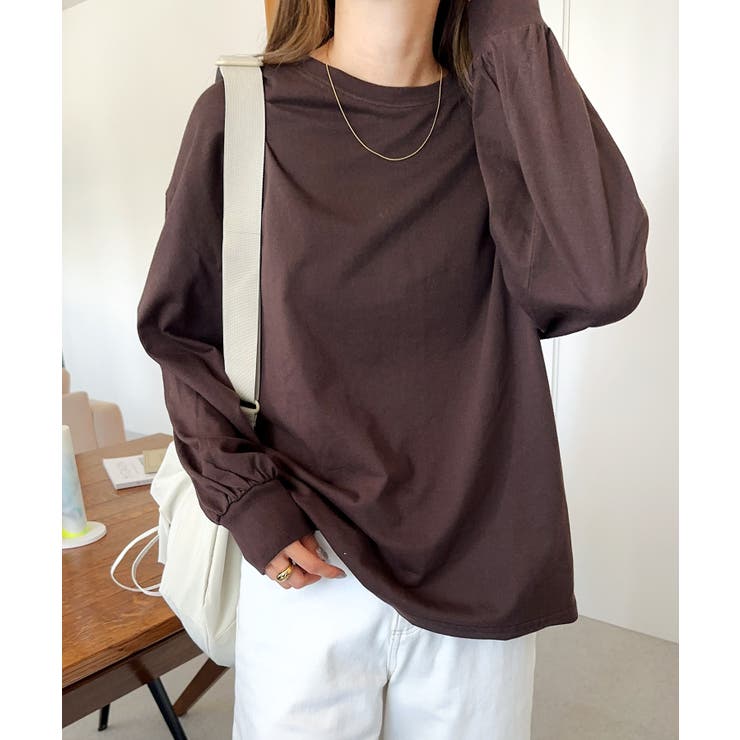 無地 ボーダー ボリューム袖 | andme | 詳細画像37 