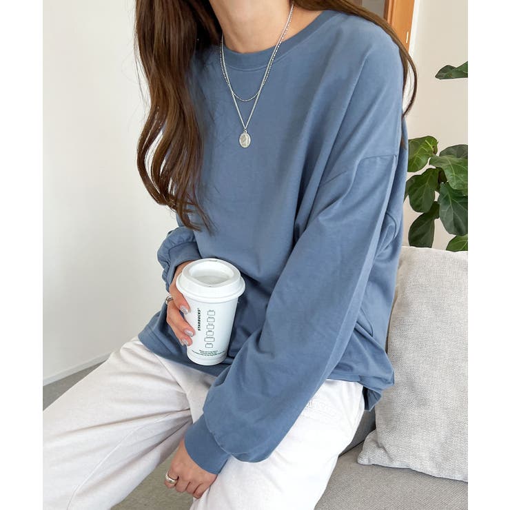 無地 ボーダー ボリューム袖 | andme | 詳細画像40 