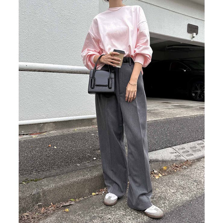 無地 ボーダー ボリューム袖 | andme | 詳細画像48 