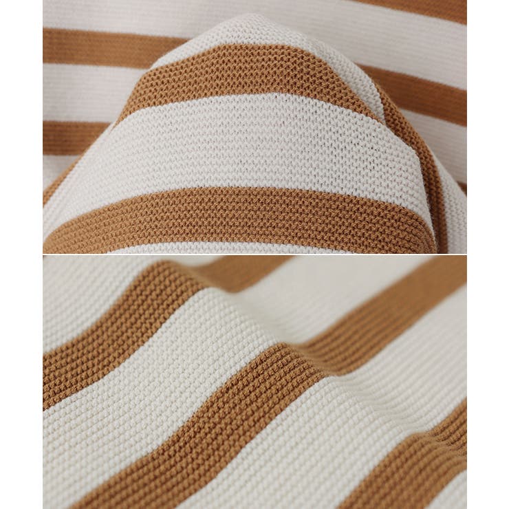 ガーター編み ボートネック 長袖 | andme | 詳細画像15 