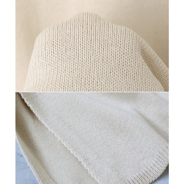 リネンタッチ Vネック 長袖 | andme | 詳細画像15 