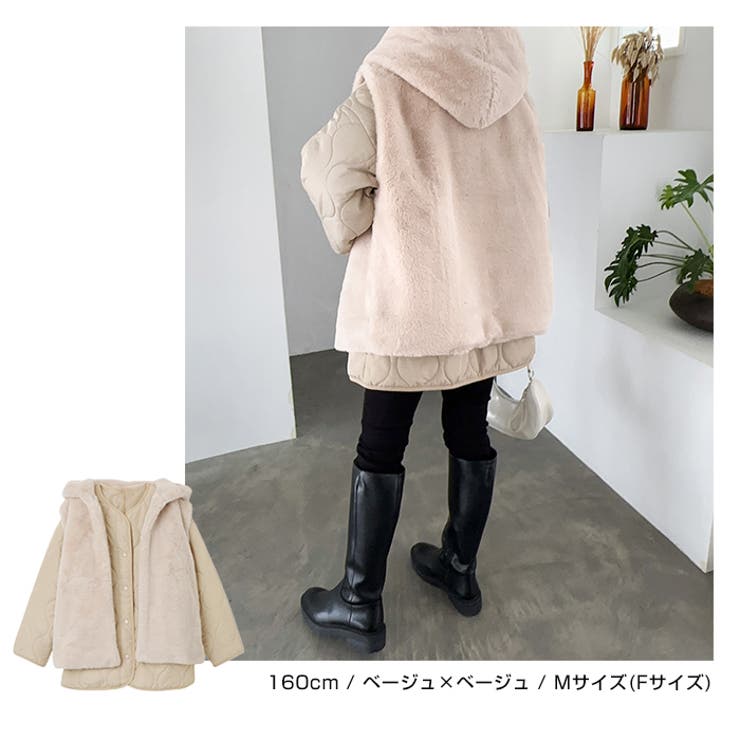 4way キルティング ジャケット | andme | 詳細画像11 