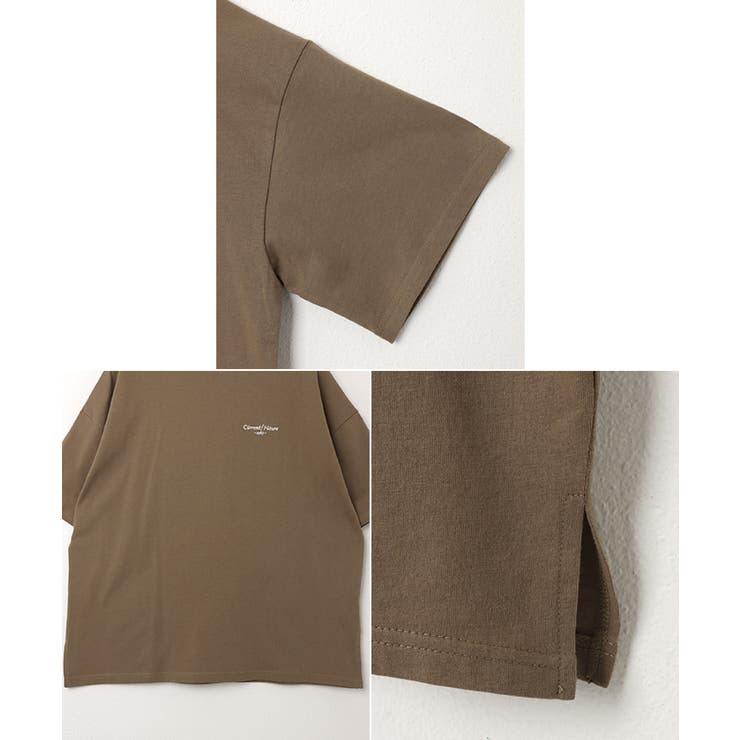 バックロゴ オーバーサイズ Tシャツ[品番：AZ000004341]｜andme