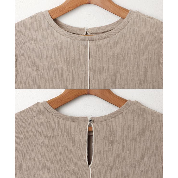 楊柳 配色メロー ワンピース | andme | 詳細画像16 